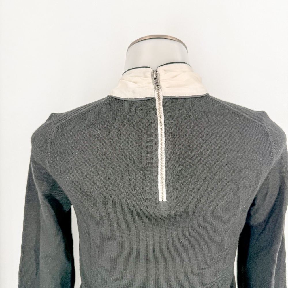 Alice + Olivia Black and White Blouse - Picture 5 of 7